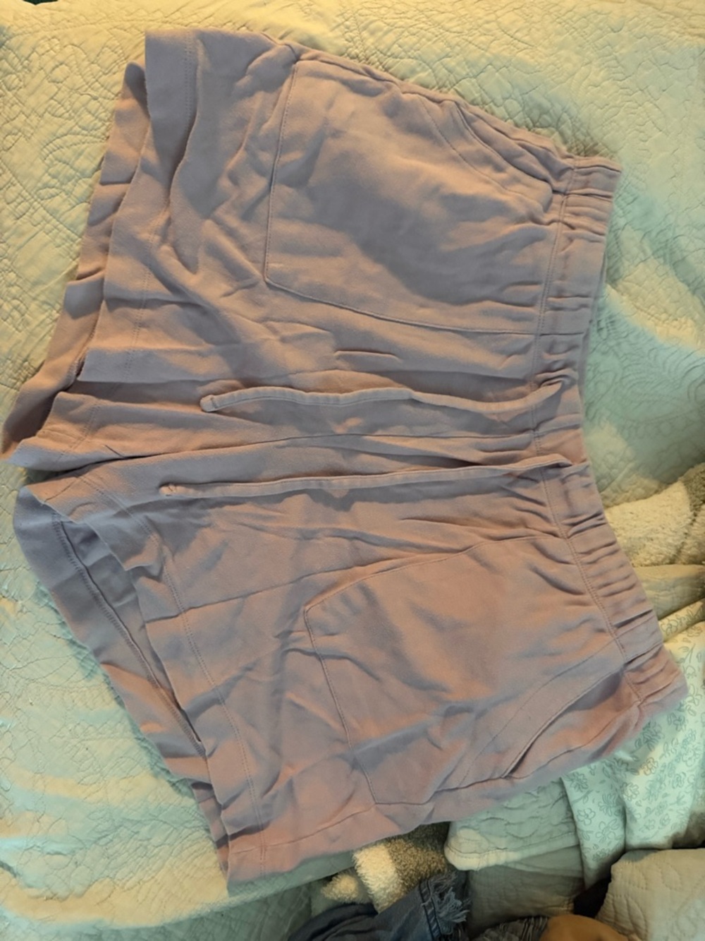 Zenana Lilac Lounge Shorts